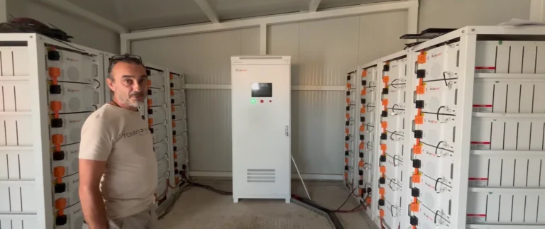 500kW 780kWh battery energy storage system project in Bulgaria