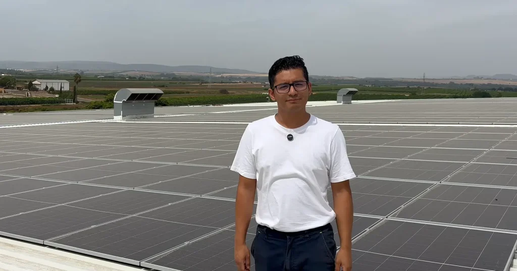 1.6MW solar energy storage project at a corn factory in Seville Spain